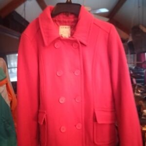 Old Navy Women's Pink Peacoat